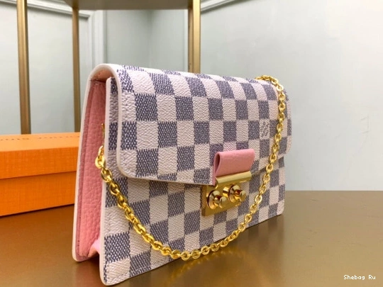 WALLET CROISETTE VUITTON LOUIS CHAIN 0816